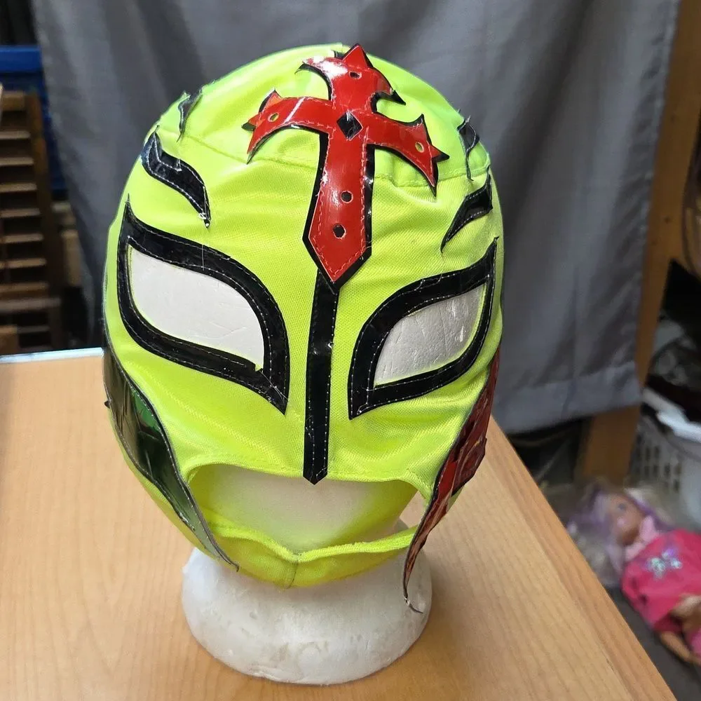 REY MYSTERIO Wrestler Mask, Pants And Wrist‎ Cuffs